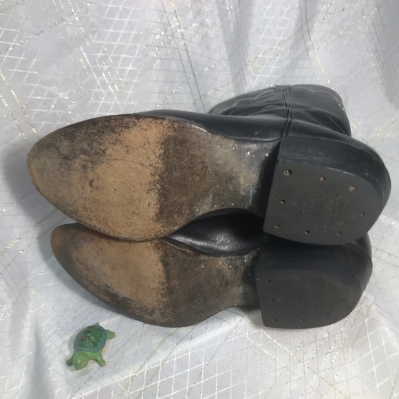 Men’s cowboy boots, Cowtown, black, size 10 1/2 D - Picture 3 of 5